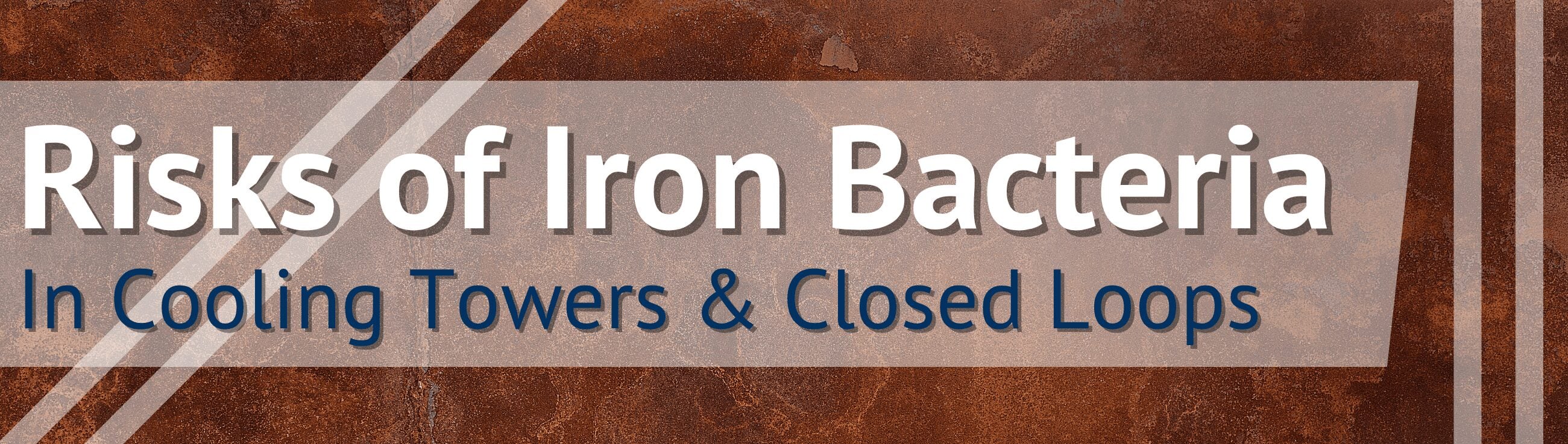 Risks of Iron Bacteria In Cooling Towers & Closed Loops