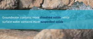 Ground water vs fresh water