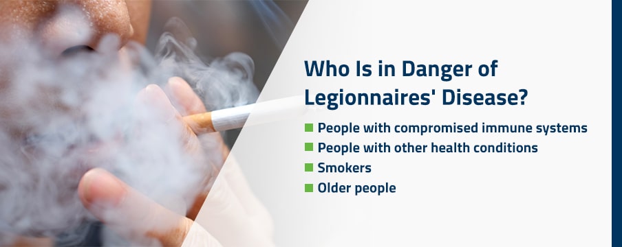 Who Is in Danger of Legionnaires' Disease?