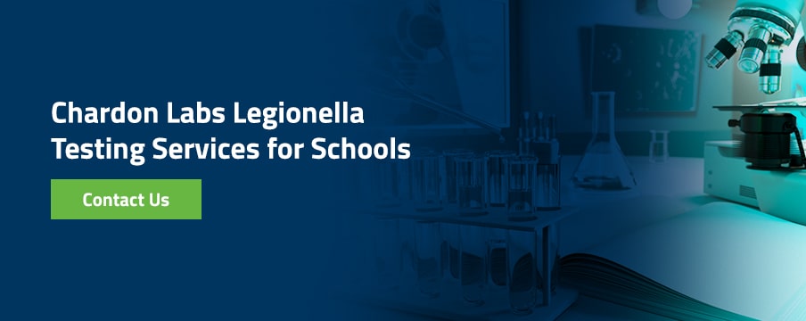 Chardon Labs Legionella Testing Services for Schools