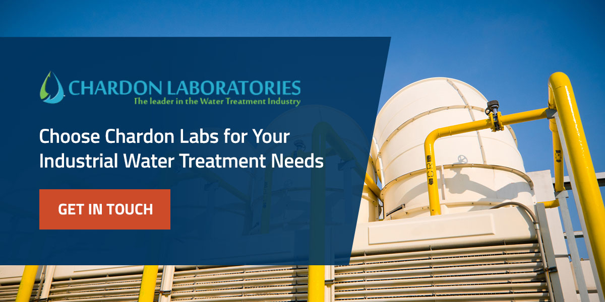 Choose Chardon Labs for Your Industrial Water Treatment Needs