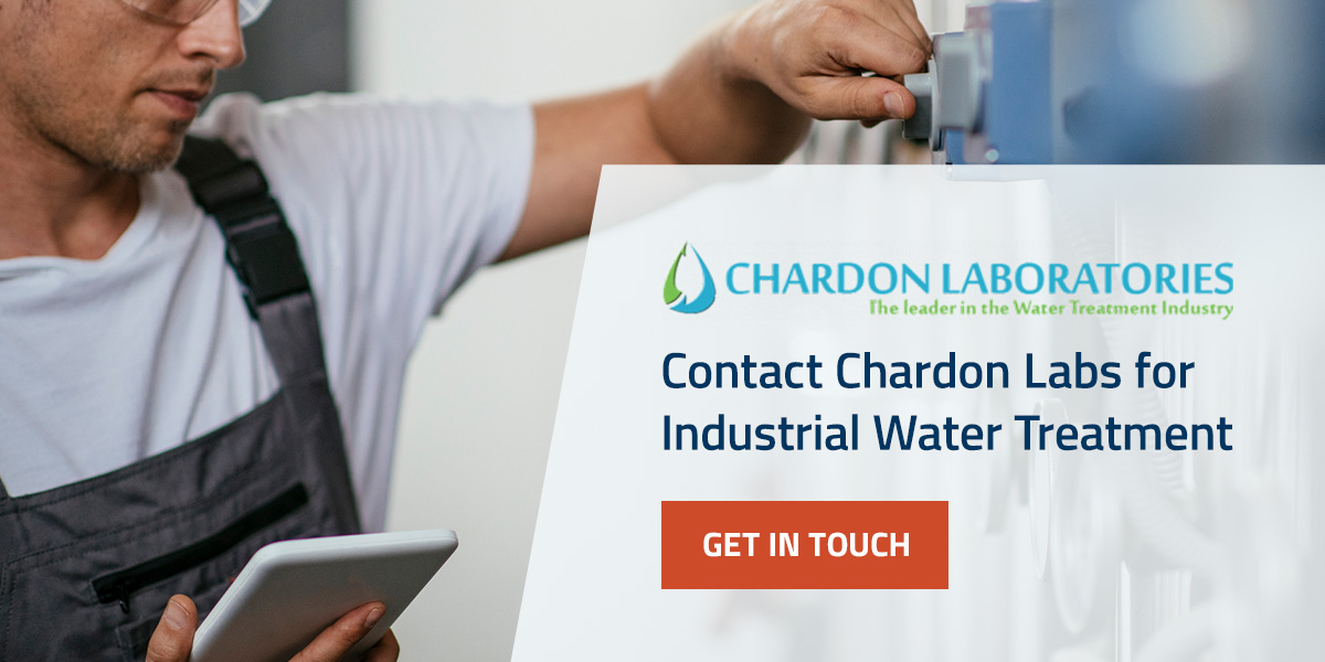 Contact Chardon Labs for Industrial Water Treatment Today