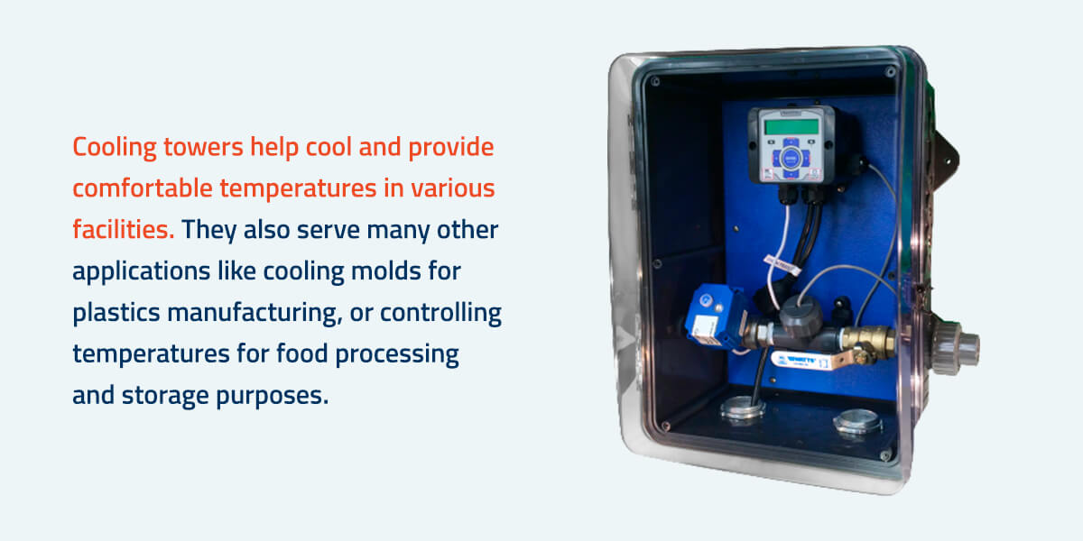Controlling cooling temperature temperature