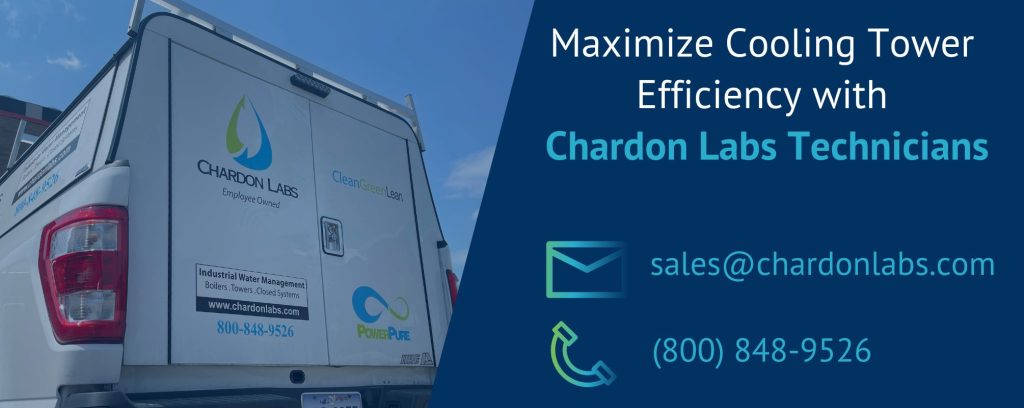 Contact Chardon Labs here for expert cooling tower efficiency help.