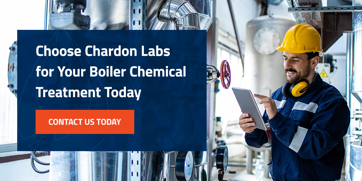 Choose Chardon Labs for Your Boiler Chemical Treatment Today