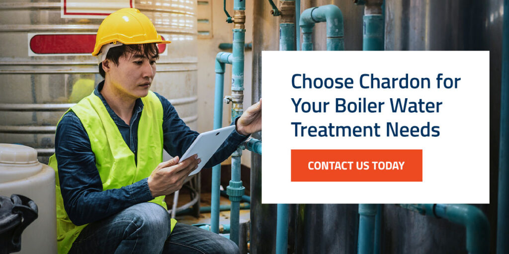 Choose Chardon for Your Boiler Water Treatment Needs