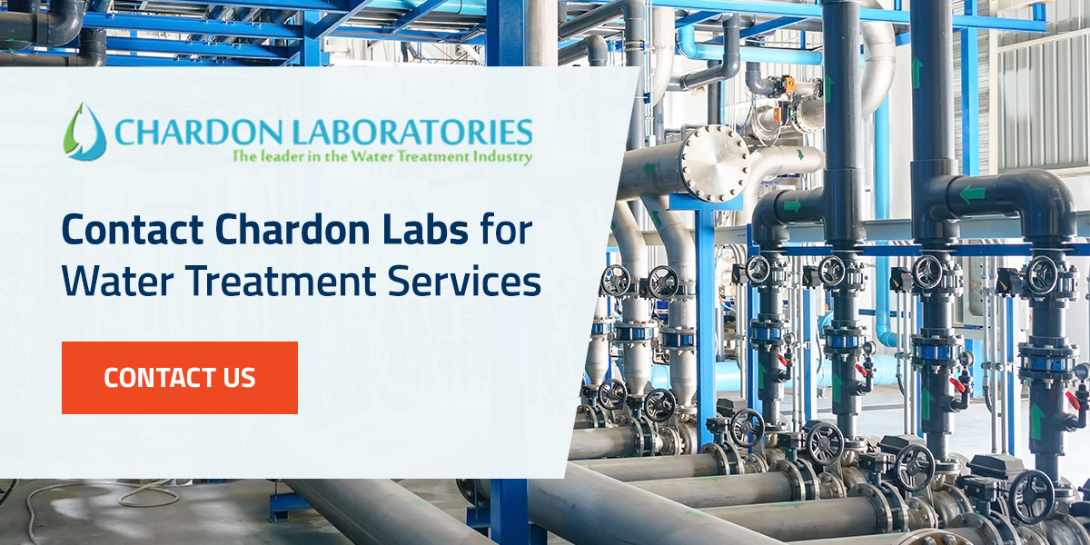 Chardon industrial water treatment services