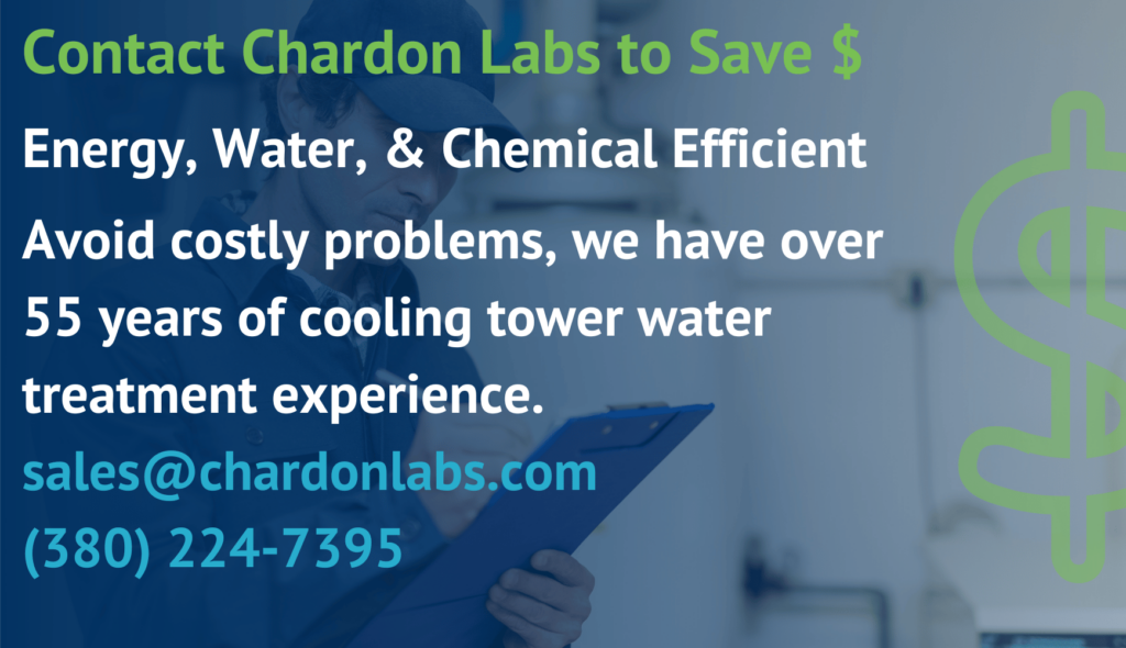 Chardon Labs inexpensive water treatment service.