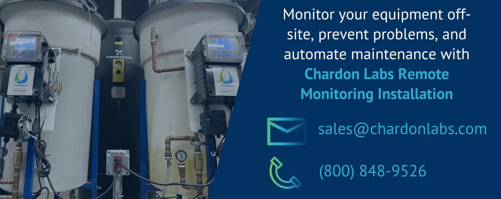 Chardon Labs Remote Monitoring Service Information.