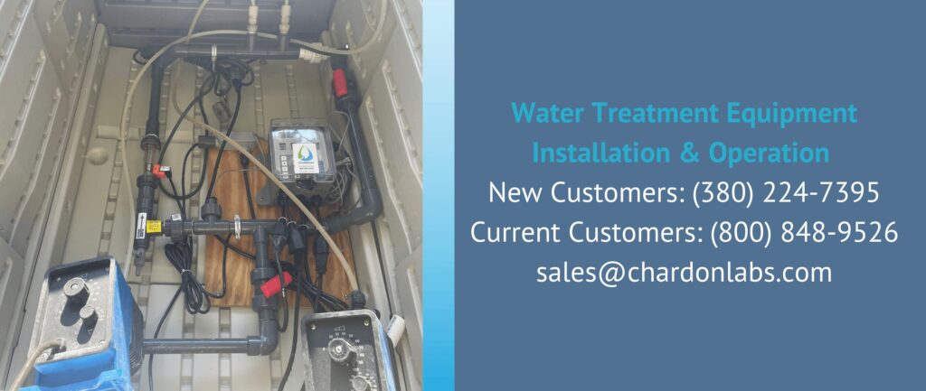Water Treatment Equipment Installation & Operation 
New Customers: (380) 224-7395
Current Customers: (800) 848-9526
sales@chardonlabs.com